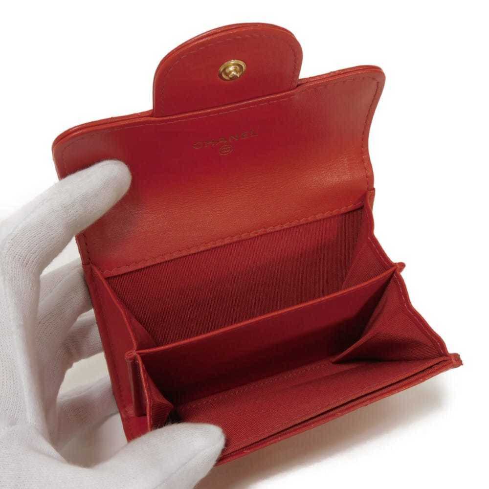 CHANEL Red Wallet - Picture 5 of 16